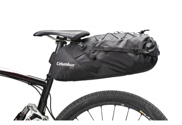 Saddlebag Bike Packer Fino a 18lt Nero