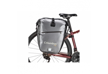 Bike dry rear pannier Impermeabile 20lt Nero/grigio