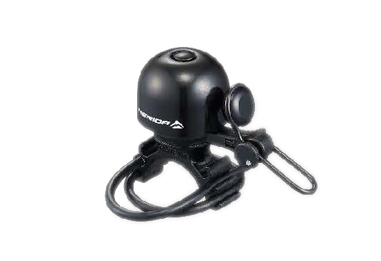 Classic Handlebar Bell Black For 31,8mm and 22,2mm