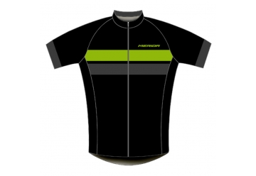 Jersey Merida stripe Black/green Comp Line S