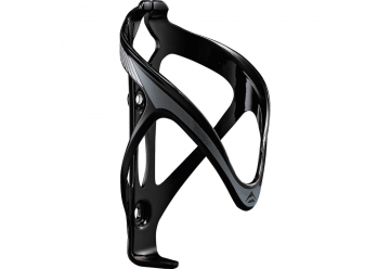 Bottle cage plastic black/silver