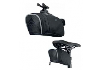 Saddlebag V-mount M Black matt & shiny