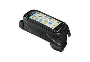 Top tube bag Smartphone Large black 1,4L