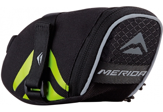 Saddlebag medium (strap) Black/Merida green 8M713830