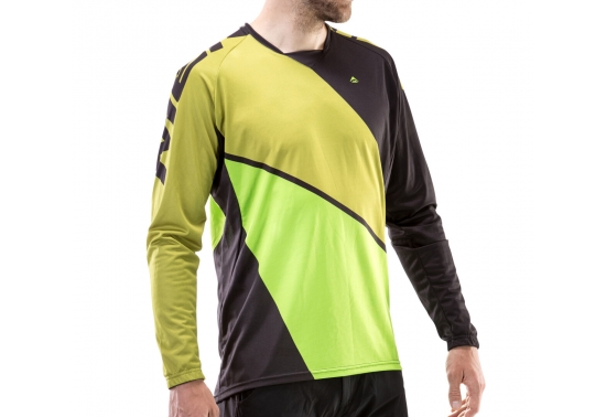 Jersey Merida Enduro M Green/black long sleeve