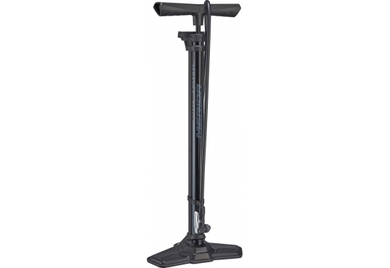 Tubeless Floorpump Air Tank - Black/grey Presta, Dunlop, Schrader