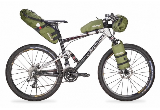 Frame Bag ECO Impermeabile 1lt Verde