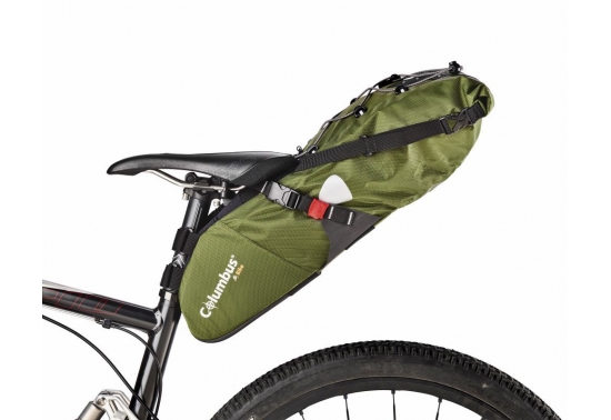 Dry Saddle Bag ECO Bikepaking 11lt Verde